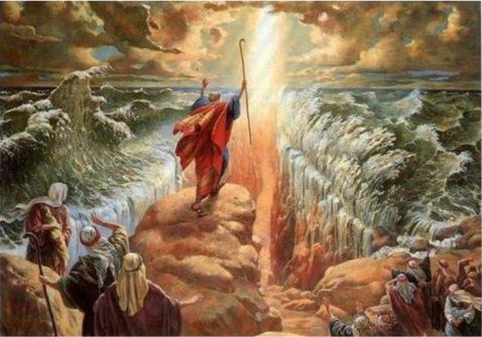 Kisah nabi Musa membelah laut