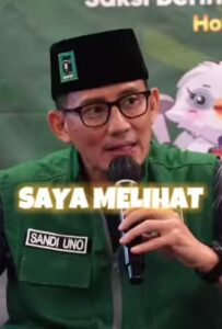 Sandiaga Uno Ajak Laporkan Pelanggaran Pemilu