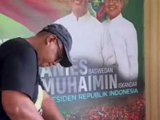 Anies Baswedan menggugah semangat Pemilu