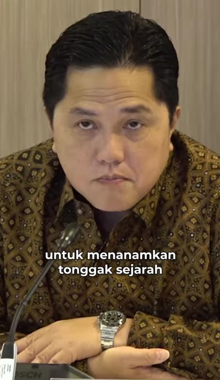 Erick Thohir memimpin revolusi digital