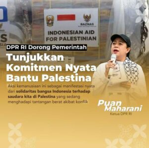 Ketua DPR RI menegaskan komitmen Indonesia dalam memberikan kontribusi positif, mengirimkan bantuan kemanusiaan kepada Palestina untuk perdamaian.