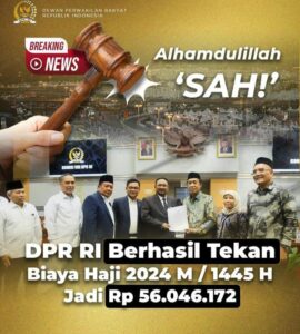 Kontroversi memuncak saat Komisi VIII DPR RI dan Menteri Agama merilis keputusan bersama mengenai Biaya Penyelenggaraan Ibadah Haji (BPIH) 1445 H/2024 M. Penentuan besaran BPIH sebesar Rp93.410.286,07