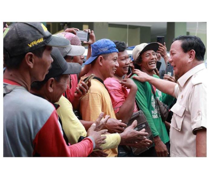 Prabowo Mengunjungi Pembangunan Akademi Militer di Magelang