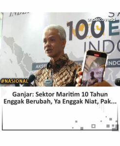 Ganjar Pranowo Bongkar Fakta Sektor Ekonomi Maritim