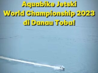 Sensasi Aquabike Jetski World Championship 2023: Sandiaga Uno Menyaksikan Kehebatan di GP Danau Toba