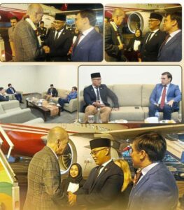 SAMBUT DELEGASI TURKI