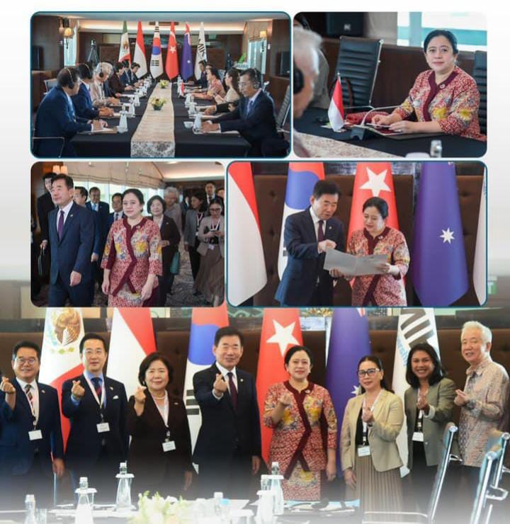 Diplomasi Gemilang! Puan Maharani dan Kim Jin-Pyo Bahas Isu Global di 9th MIKTA