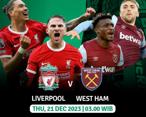 Liverpool vs. West Ham