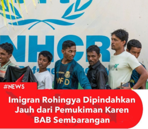 Sebanyak 180 pengungsi Rohingya yang ditampung di pinggir Pantai Gampong Blang Raya Kabupaten Pidie