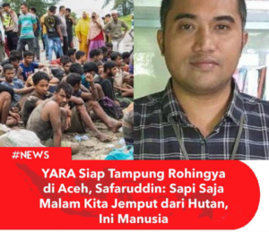 Yayasan Advokasi Rakyat Aceh (YARA) angkat bendera siap bantu!