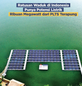 erbongkarnya potensi tersembunyi pembangkit listrik surya di waduk Indonesia