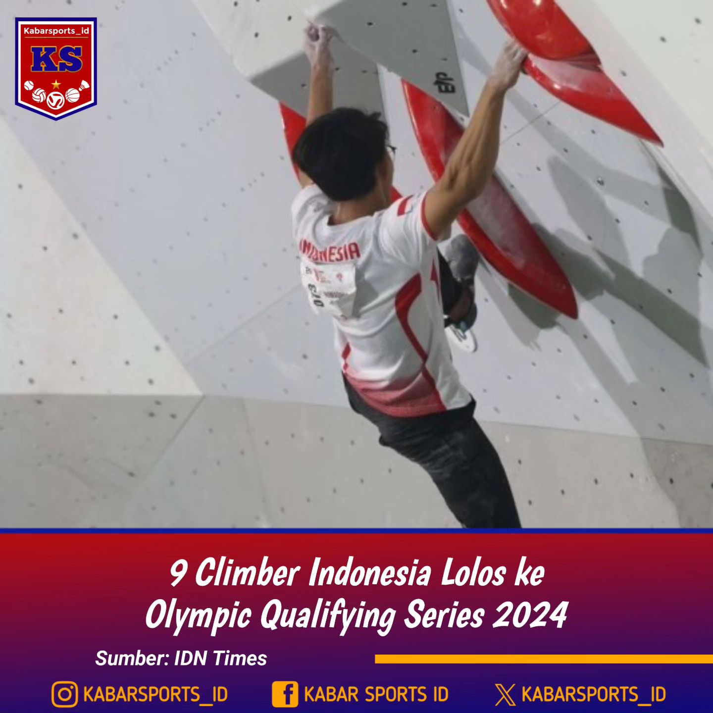 Terbaiknya ke Olimpieade Kualifikasi Seri 2024