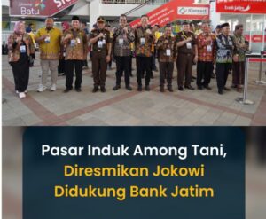 Simak Fakta Unik! Pasar Induk Among Tani Kota Batu Resmi Dibuka Jokowi