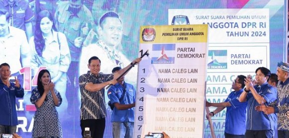 Agus Yudhoyono Puji Kader Partai Demokrat di Sukoharjo