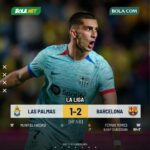 Blaugrana Berjaya!”: Barcelona Raih Kemenangan Dramatis di Las Palmas