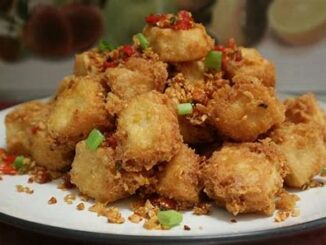 resep tahu crispy cabe garam