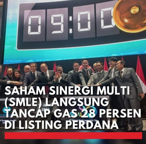 Saham SMLE Catatkan Rekor Kenaikan 34,86% - Peluang Investasi Hebat!