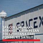 SpaceX Pecahkan Rekor! Pesan Teks Terbang ke Luar Angkasa