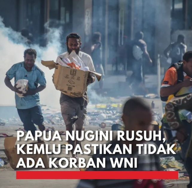 KBRI Port Moresby: WNI Aman dari Kerusuhan! Langkah Cepat Kementerian Luar Negeri