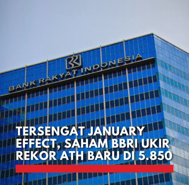 BBRI Cetak Rekor! Saham Tembus 5.850, Capai All Time High Perdagangan 2024!