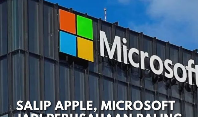 Kepincut Saham Microsoft, Tertinggi Sejak 2021, Apple Kalah!