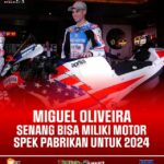 Oliveira Dapatkan Motor Aprilia Spesifikasi Pabrik, Siap Bersaing di MotoGP 2024