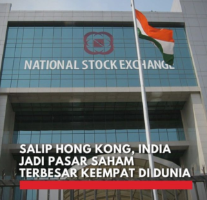 India Melejit! Bursa Saham Geser Hong Kong, Catatkan Rekor Global