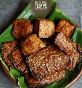 Tempe dan Tahu Bacem