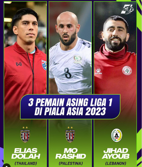 Tiga Bintang Liga 1 Indonesia