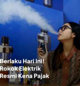 omitmen pemerintah dalam menarik pajak rokok elektrik