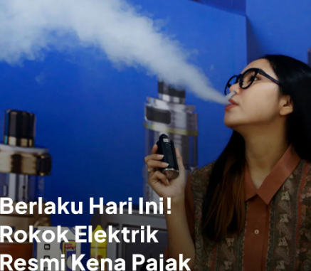 omitmen pemerintah dalam menarik pajak rokok elektrik