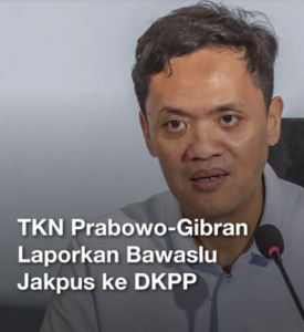 TKN Prabowo-Gibran Lapor Bawaslu