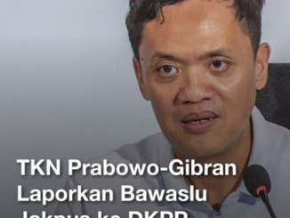 TKN Prabowo-Gibran Lapor Bawaslu