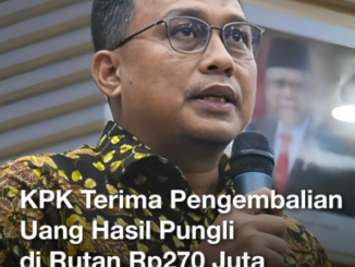 KPK menerima puluhan juta dari praktik pungutan liar.