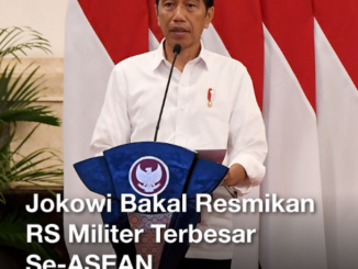 Presiden Jokowi meresmikan RS militer terbesar di Asia Tenggara