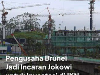 Presiden Jokowi mengajak pengusaha Brunei ke kota hijau IKN.