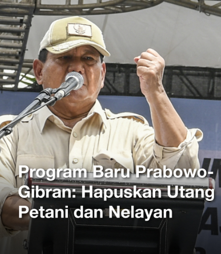 Mengejutkan! Prabowo-Gibran Janji Bebas Utang Petani Dan Nelayan