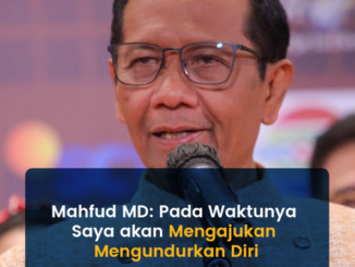 Calon Wakil Presiden nomor urut 3, Mahfud MD, mengungkapkan alasan di balik rumor pengunduran dirinya