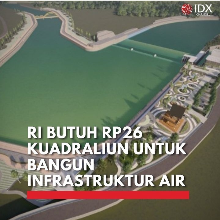 Nani Hendiarti mengungkapkan tantangan besar Indonesia. Investasi triliunan diperlukan untuk infrastruktur sumber daya air yang adil dan terjangkau