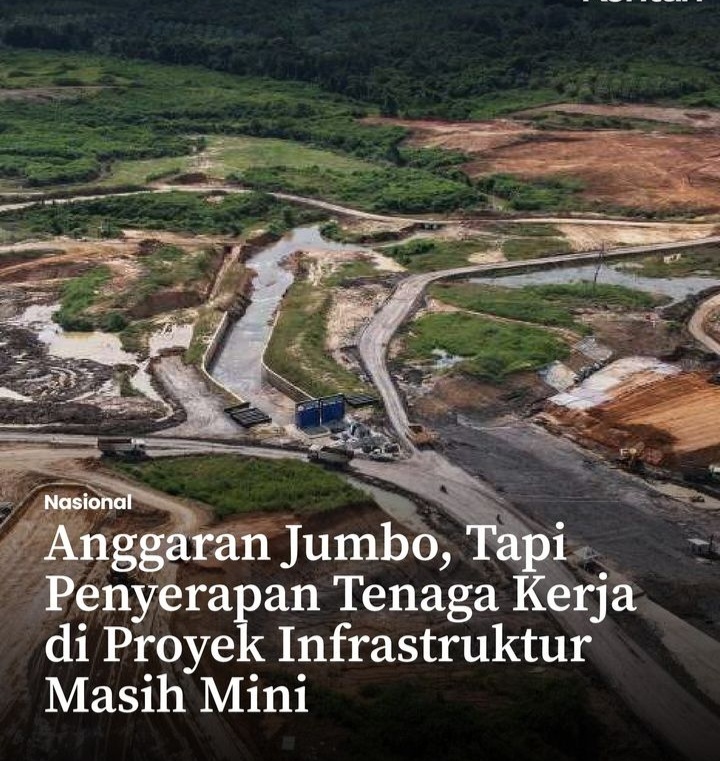 Proyek infrastruktur Alokasi dana Tenaga kerja APBN Dampak signifikan Kesenjangan pekerjaan Solusi tenaga kerja