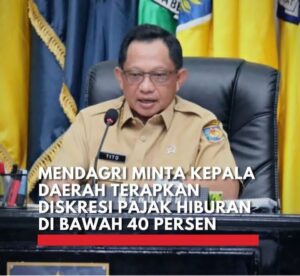 Menteri Tito memotivasi kepala daerah untuk mengurangi pajak hiburan, mendukung pertumbuhan sektor, dan menciptakan lapangan kerja.