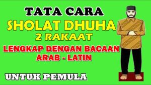 cara sholat dhuha