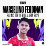 Marselino Ferdinan tampil impresif di Piala Asia 2023.