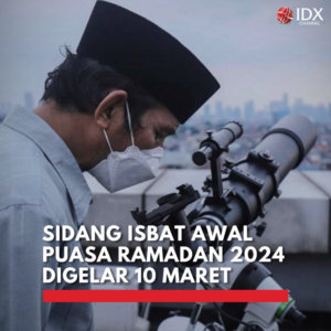 Simak! Proses Sidang Isbat Penetapan Awal Ramadan 1445 H secara Langsung