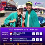 Hasil Positif Aldila/Miyu di Thailand Open 2024 Usai Penampilan Kurang Memuaskan di Australia