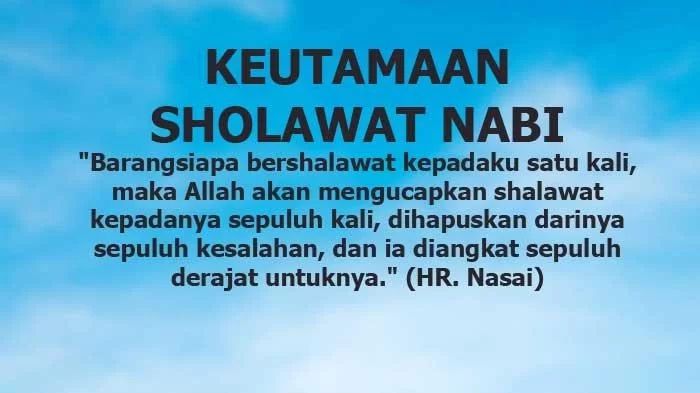 Keutamaan Shalawat Nabi