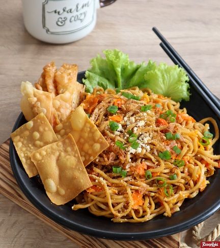 resep mie level pedas