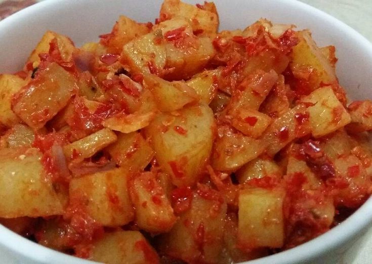 resep kentang balado