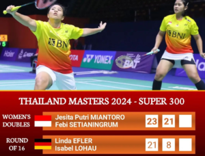 Thailand Masters 2024: Ganda Putri Indonesia