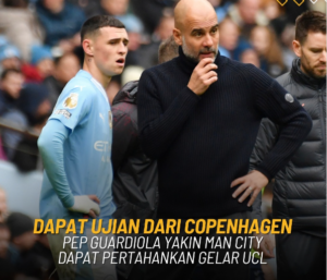 Guardiola Terpesona Performa Copenhagen